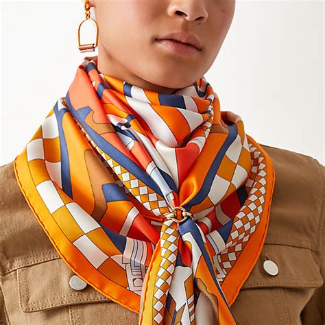 hermes scarf halter top|Hermes scarf triangle.